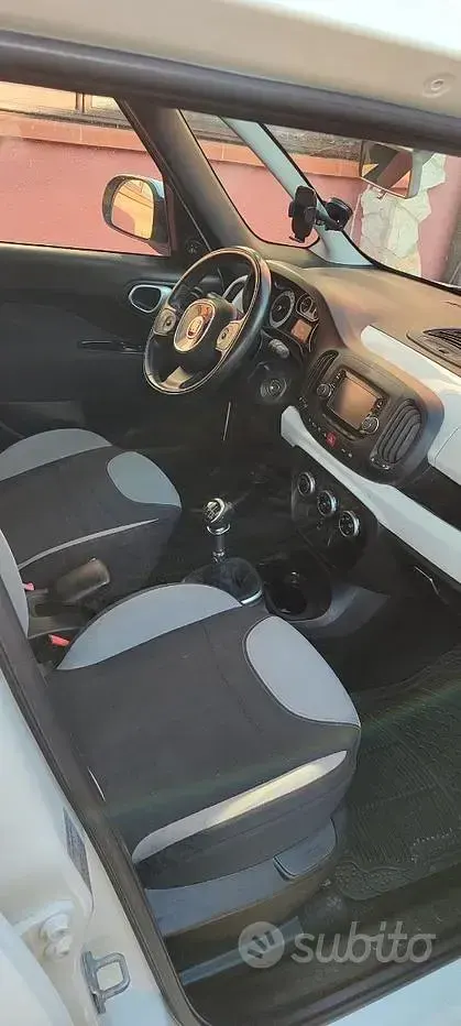 Usata Fiat 500L 95 CV (69 kW) 2015 Bianco Monovolume