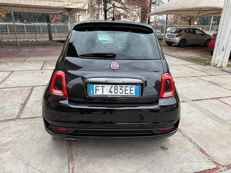 Usata Fiat 500 Sport 69 CV (50 kW) 2018 Nero Berlina