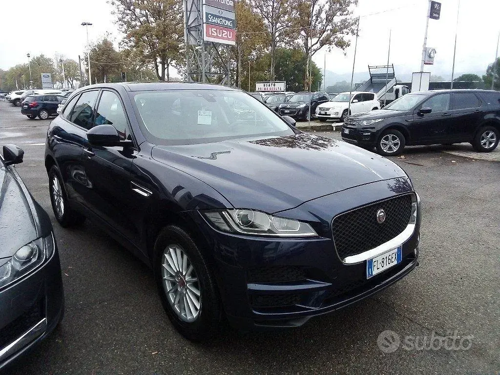 Usata Jaguar F-Pace Pure 180 CV (132 kW) 2017 Blu SUV