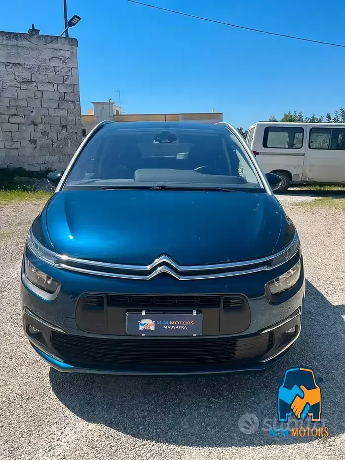 Usata Citroën C4 SpaceTourer Shine 163 CV (119 kW) 2022 Blu/azzurro Monovolume