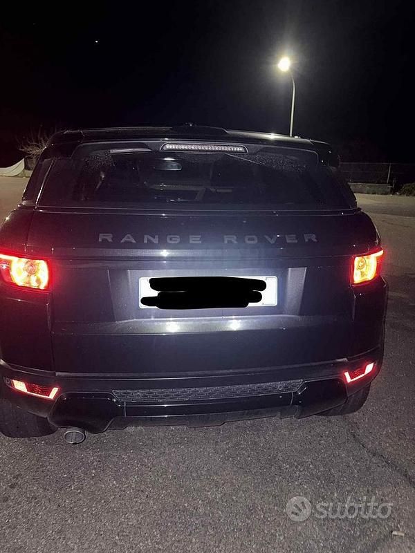 Usata Land Rover Range Rover evoque 150 CV (110 kW) 2013 Nero Utilitaria