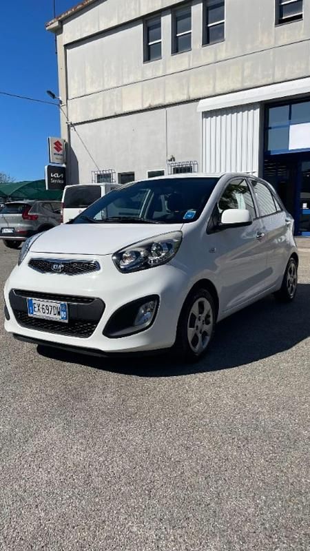 Usata Kia Picanto 69 CV (50 kW) 2014 Bianco Utilitaria