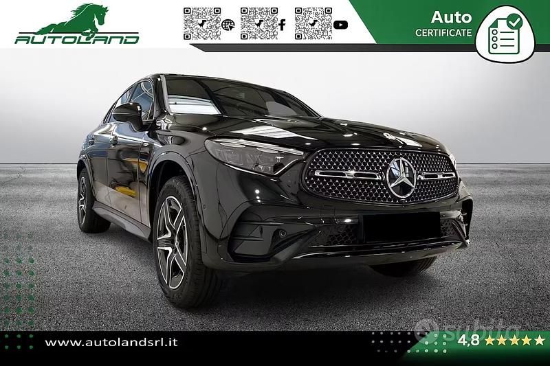 Usata Mercedes GLC300e AMG Line Premium Plus 197 CV (144 kW) 2025 Nero Coupé