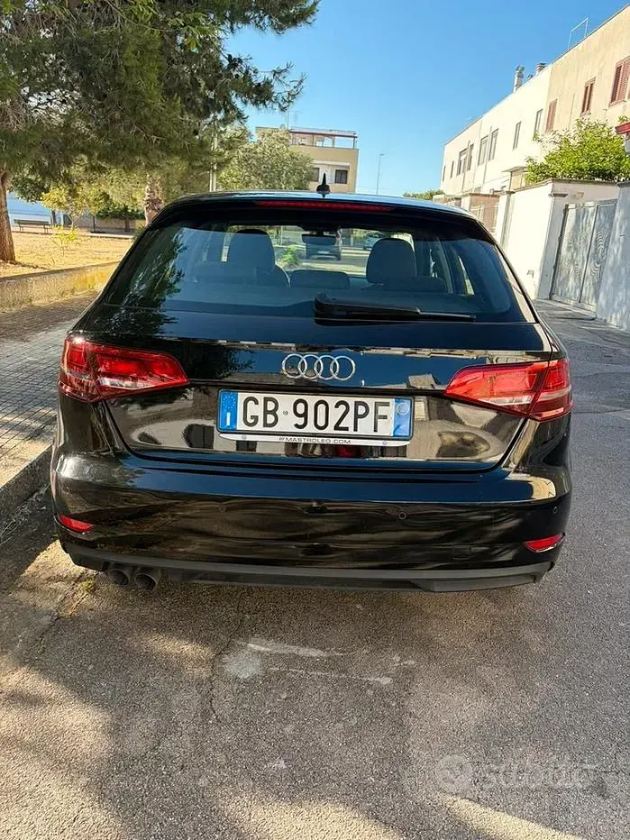 Usata Audi A3 150 CV (110 kW) 2020 Nero Berlina