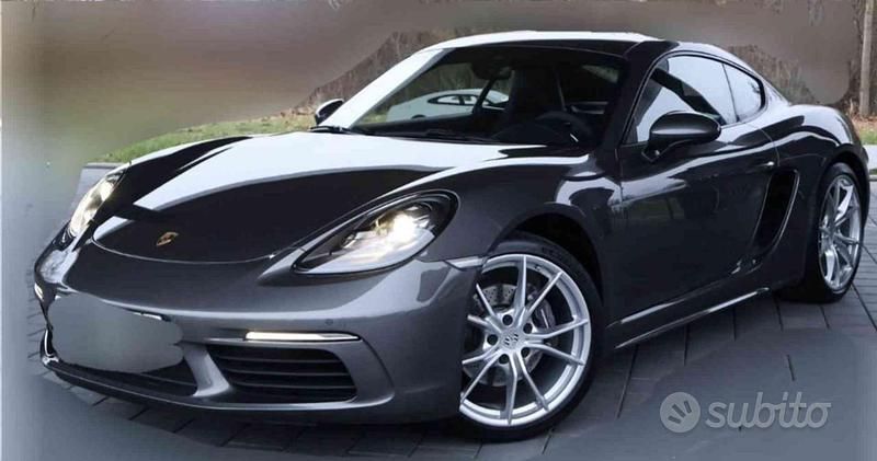 Usata Porsche 718 Cayman 300 CV (220 kW) 2022 Grigio Coupé