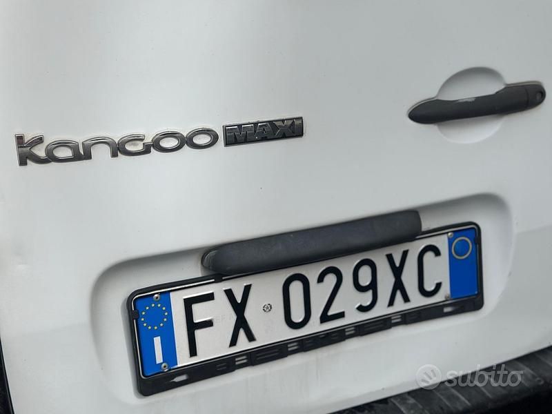 Usata Renault Kangoo 90 CV (66 kW) 2016 Bianco Monovolume
