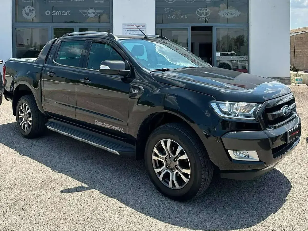 Usata Ford Ranger Wildtrack 200 CV (147 kW) 2017 Nero Pick-up