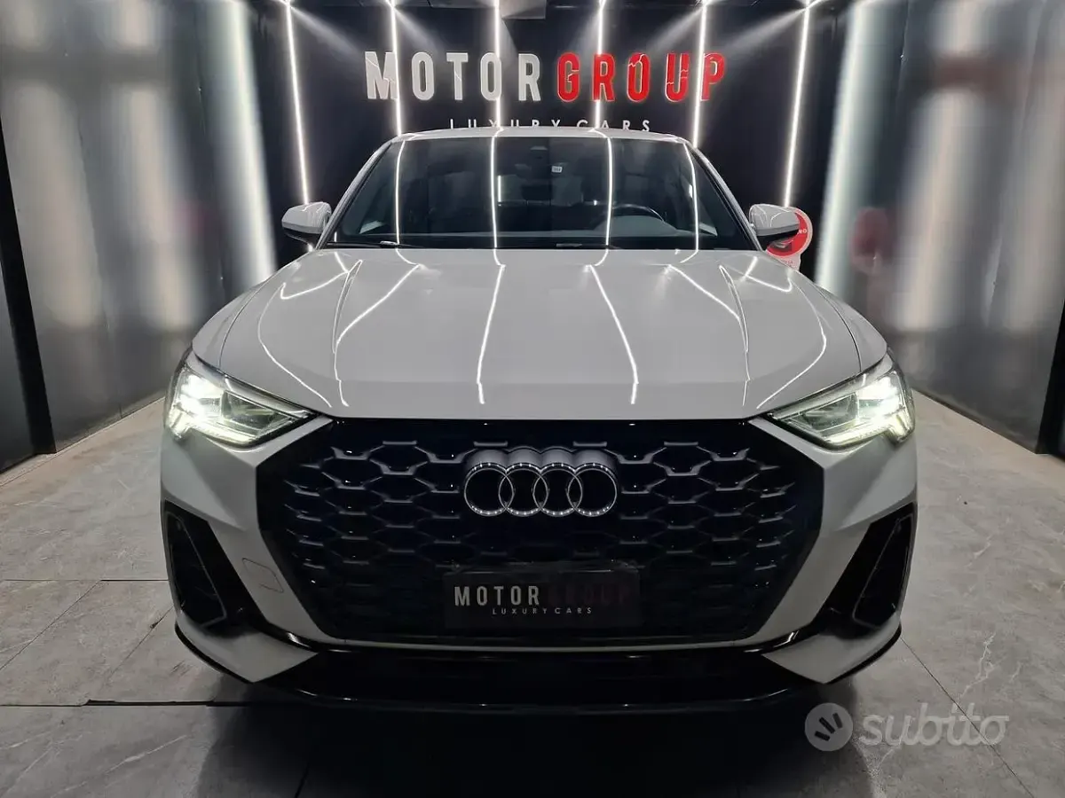 Usata Audi Q3 S-Line 150 CV (110 kW) 2020 Bianco SUV
