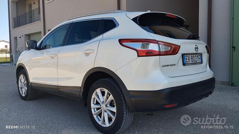 Usata Nissan Qashqai 116 CV (85 kW) 2014 Bianco SUV