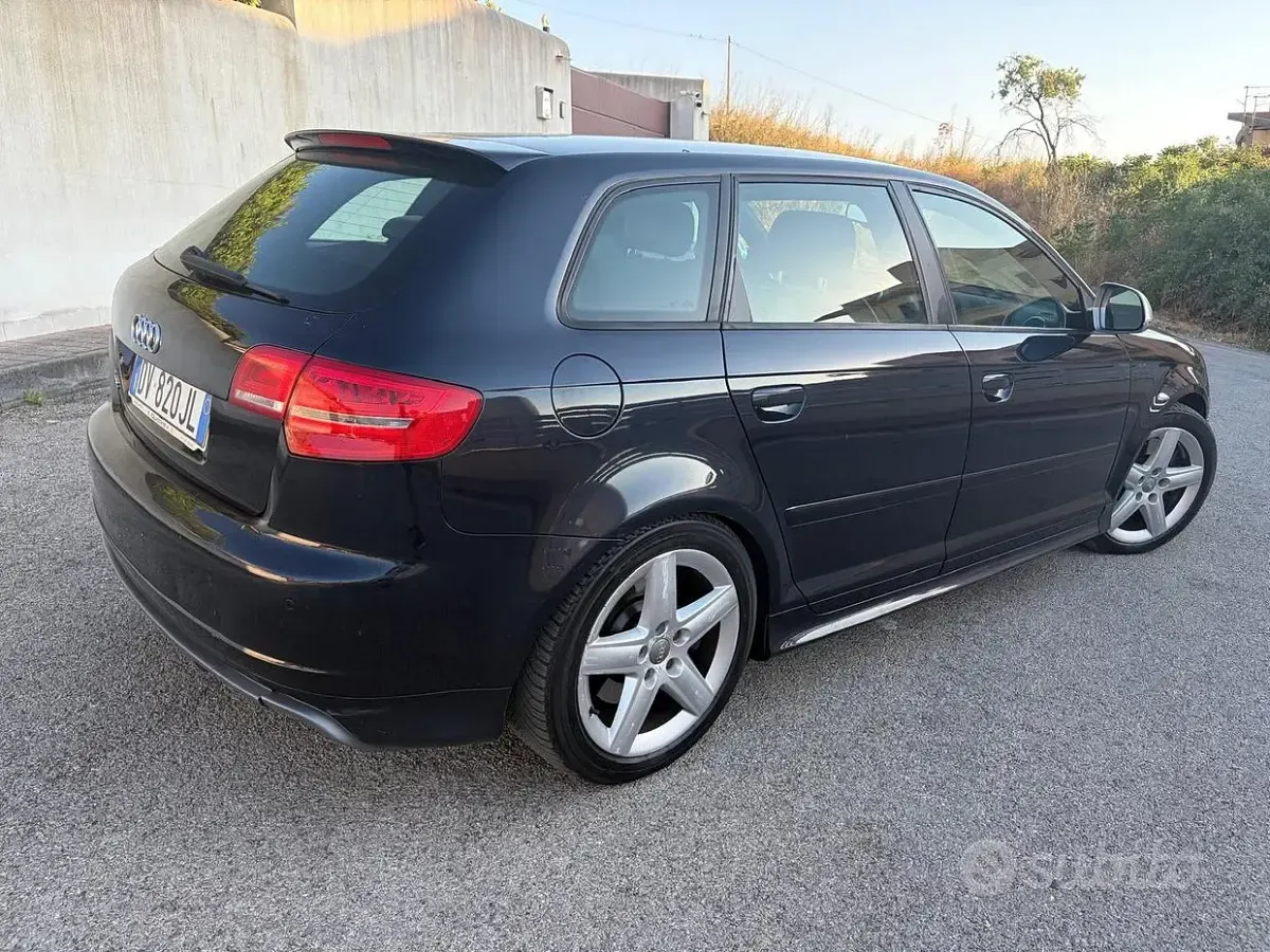 Usata Audi S3 265 CV (194 kW) 2009 Nero Utilitaria