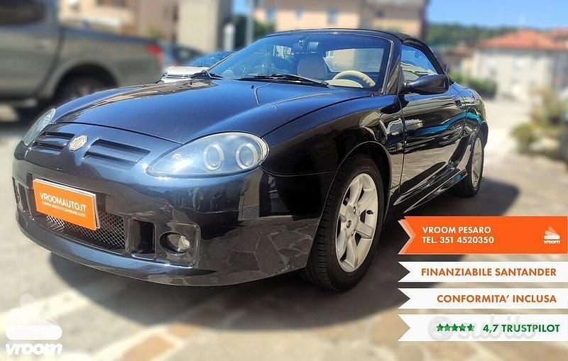 Usata MG TF 135 CV (99 kW) 2002 Nero Cabrio