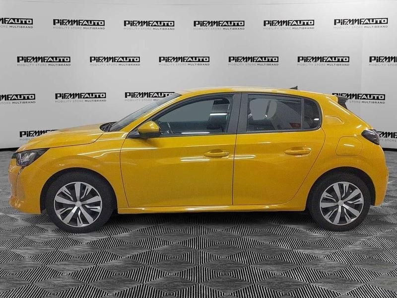 Usata Peugeot 208 Active 75 CV (55 kW) 2020 Giallo Utilitaria