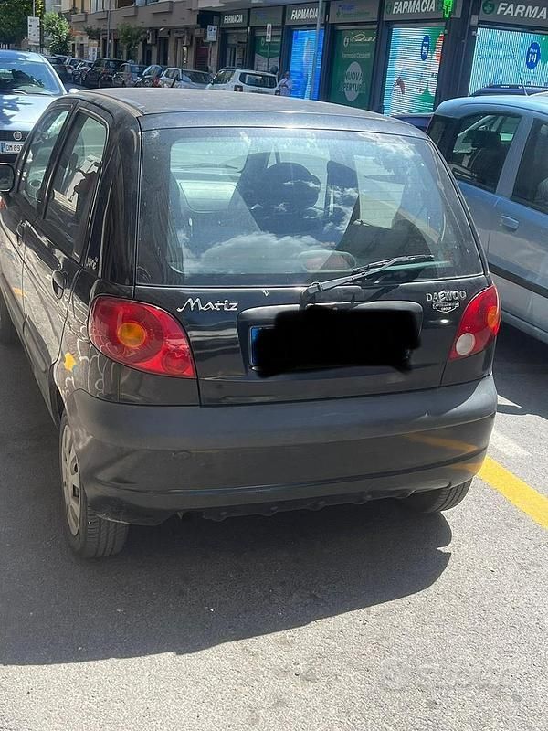 Usata Chevrolet Matiz 51 CV (37 kW) 2004 Nero Utilitaria