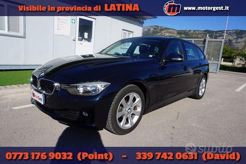 Usata BMW 318 Efficient Dynamics 150 CV (110 kW) 2014 Blu Station wagon