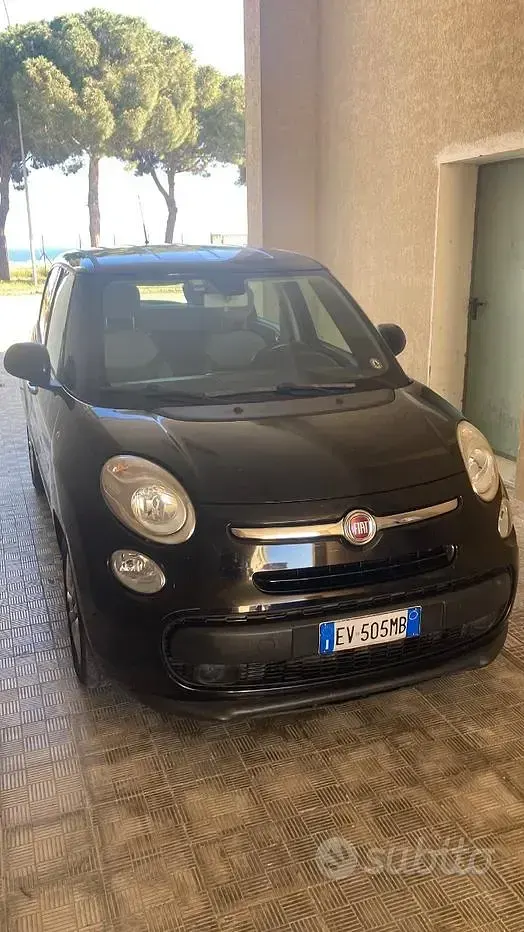 Usata Fiat 500L Pop Star 85 CV (62 kW) 2014 Nero Monovolume