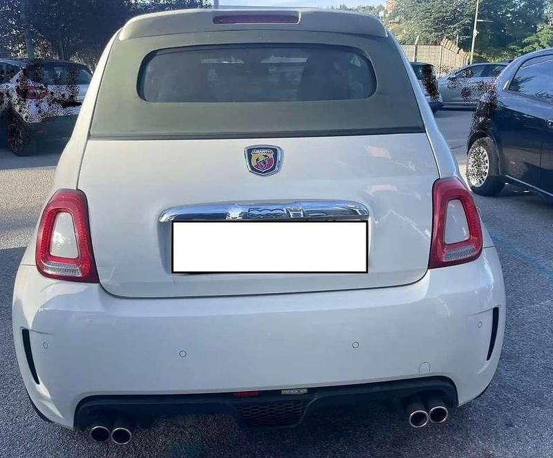 Usata Abarth 595C 140 CV (102 kW) 2014 Bianco Cabrio