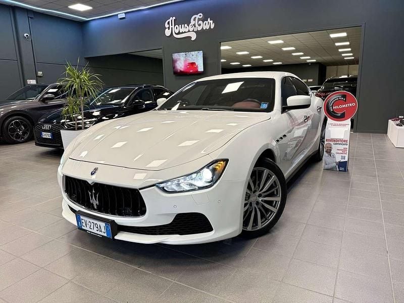 Usata Maserati Ghibli 409 CV (300 kW) 2014 Bianco Berlina