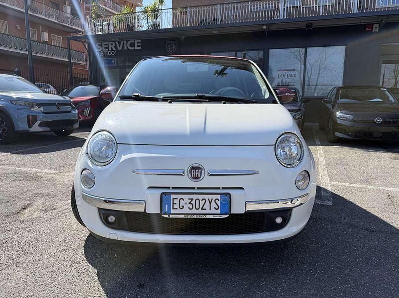 Usata Fiat 500C Lounge 69 CV (50 kW) 2011 Bianco Cabrio