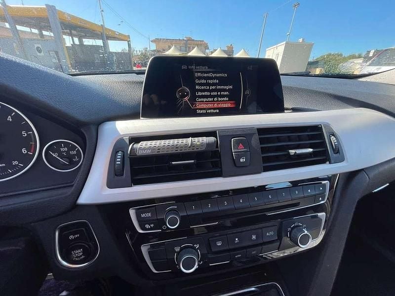 Usata BMW 318 Sport Line 150 CV (110 kW) 2016 Nero Station wagon