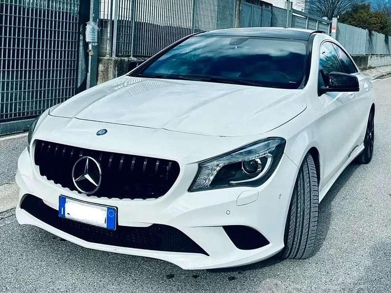 Usata Mercedes CLA220 177 CV (130 kW) 2013 Bianco Berlina