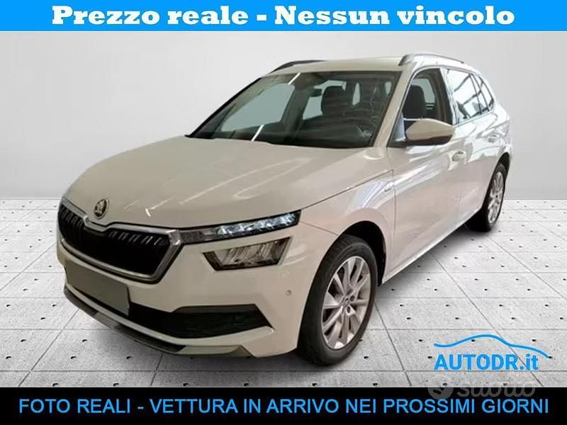 Usata Skoda Kamiq Clever 90 CV (66 kW) 2021 Bianco SUV