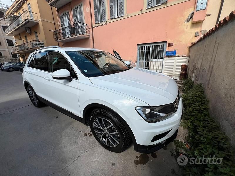 Usata VW Tiguan Business 116 CV (85 kW) 2018 Bianco SUV