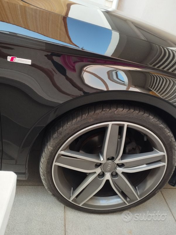 Usata Audi A3 Cabriolet S-Line 150 CV (110 kW) 2015 Nero Cabrio