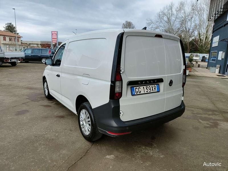 Usata VW Caddy 75 CV (55 kW) 2021 Bianco Monovolume