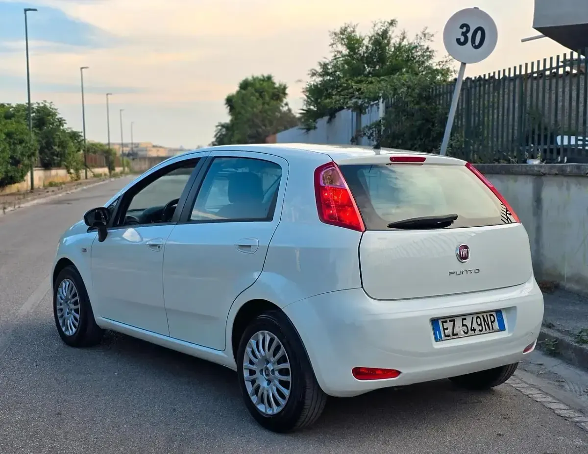 Usata Fiat Punto 75 CV (55 kW) 2016 Bianco Utilitaria