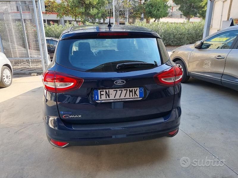 Usata Ford C-MAX Titanium 120 CV (88 kW) 2018 Blu Monovolume