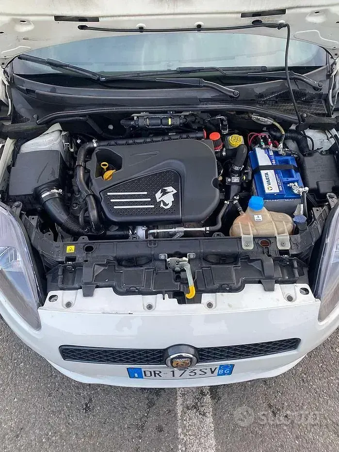 Usata Fiat Grande Punto Abarth 155 CV (114 kW) 2008 Bianco Utilitaria