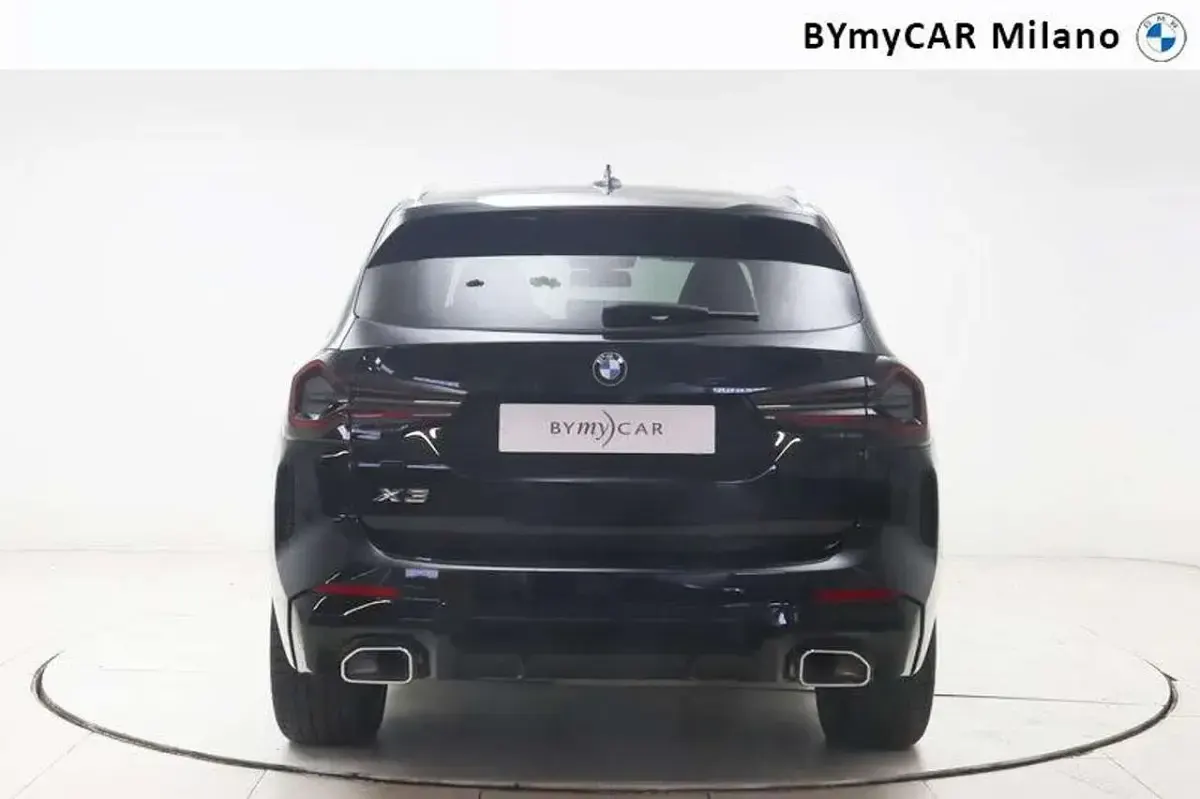 Usata BMW X3 M Sport 190 CV (139 kW) 2022 Nero SUV