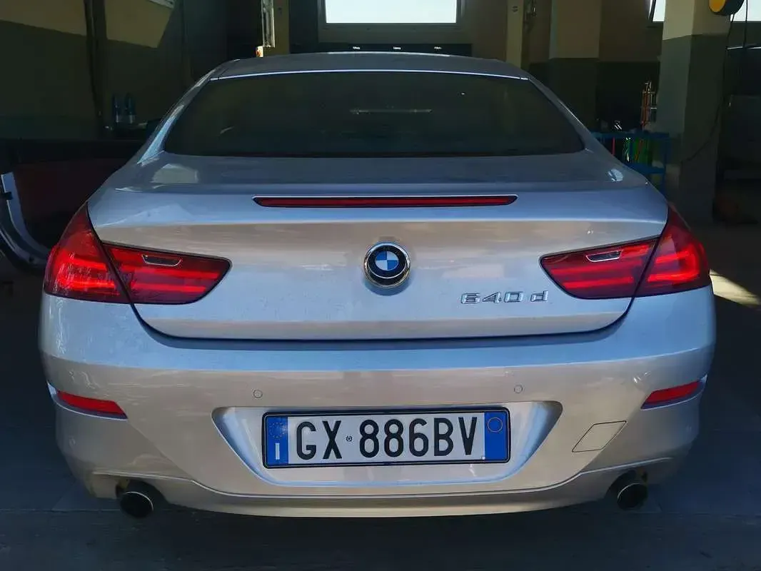Begagnad BMW 640 313 HK (230 kW) 2012 Silver Sportkupé