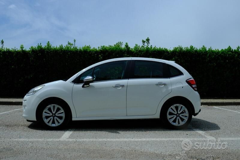Usata Citroën C3 82 CV (60 kW) 2014 Bianco Utilitaria