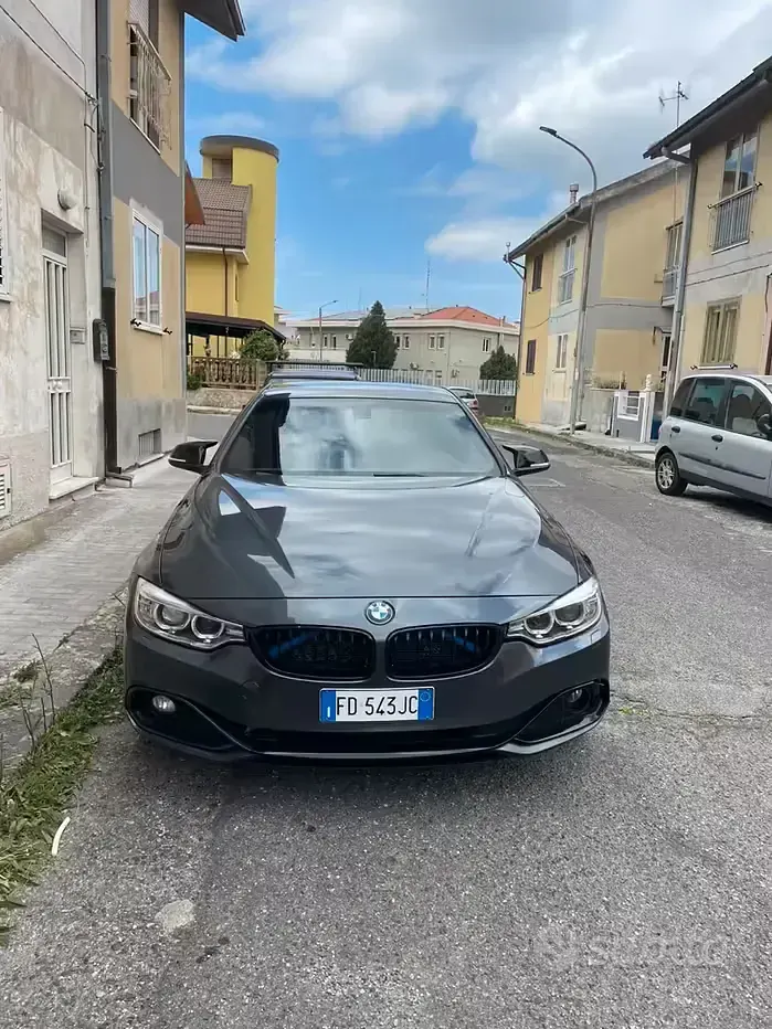 Usata BMW 420 Coupé Sport Line 190 CV (139 kW) 2016 Nero Coupé