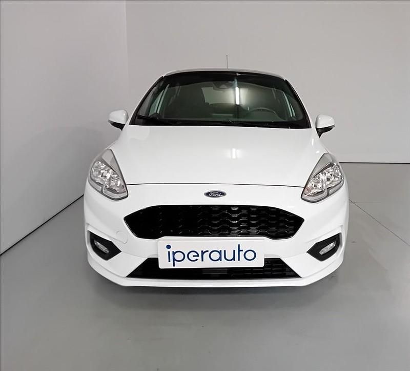 Usata Ford Fiesta ST-Line 101 CV (74 kW) 2018 Bianco Utilitaria