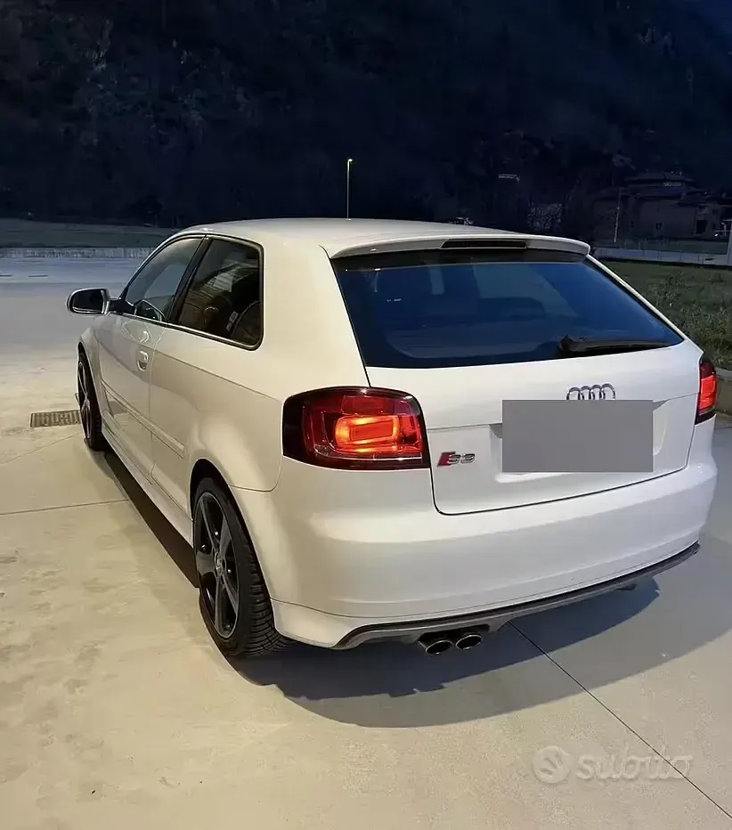 Usata Audi S3 265 CV (194 kW) 2010 Bianco Utilitaria