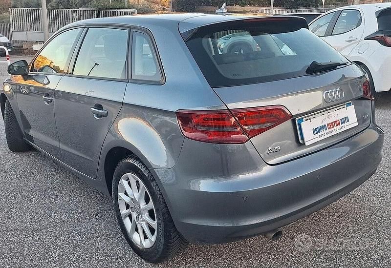 Usata Audi A3 Ambition 110 CV (80 kW) 2015 Grigio Berlina