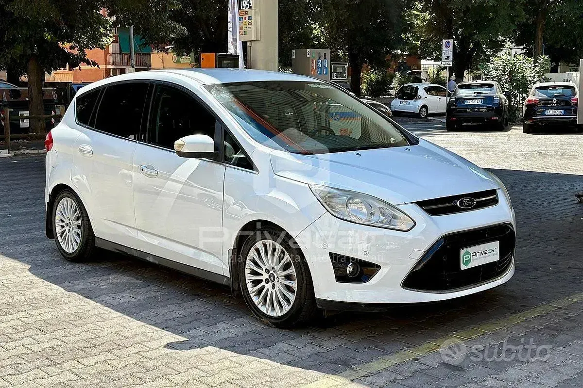 Usata Ford C-MAX Titanium 163 CV (119 kW) 2012 Bianco Monovolume