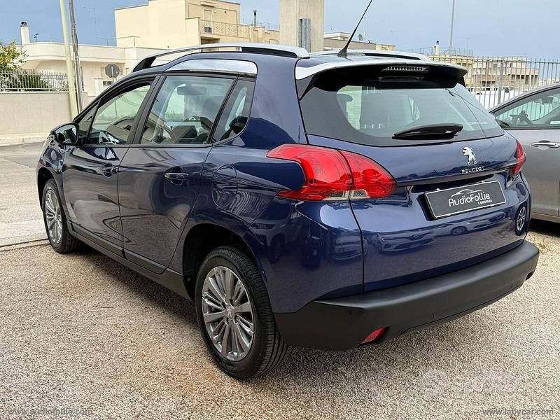 Usata Peugeot 2008 Active 92 CV (67 kW) 2014 Blu SUV