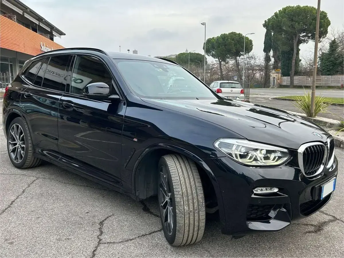 Usata BMW X3 M Sport 249 CV (183 kW) 2019 Blu/azzurro SUV