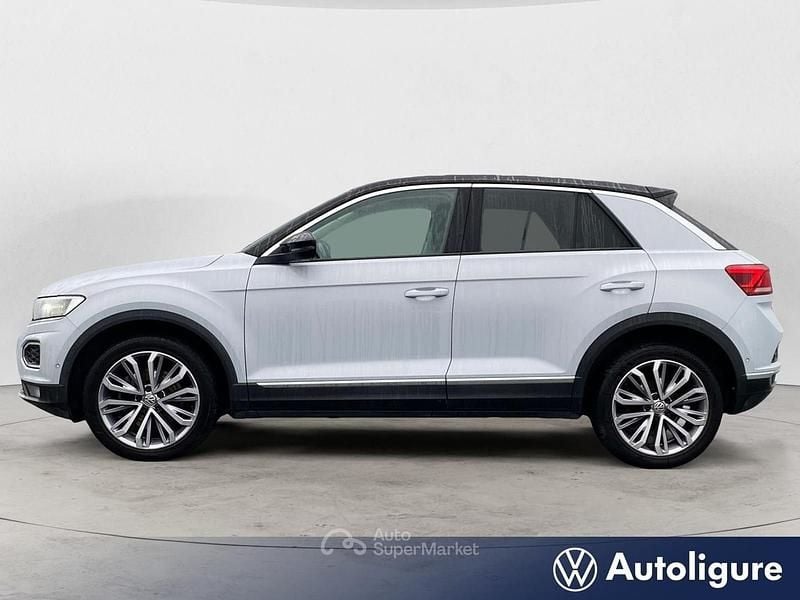 Usata VW T-Roc Advance 150 CV (110 kW) 2019 Bianco SUV