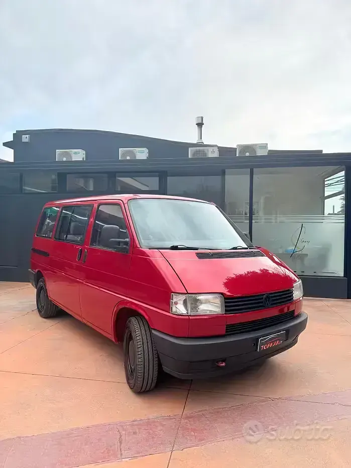 Usata VW T4 110 CV (80 kW) 1992 Rosso Furgone