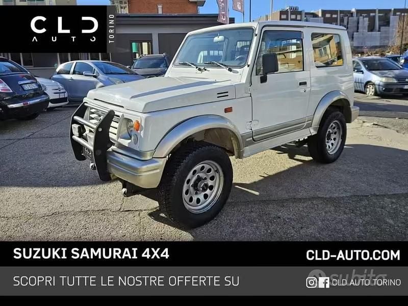 Usata Suzuki Samurai 64 CV (47 kW) 2001 Bianco SUV