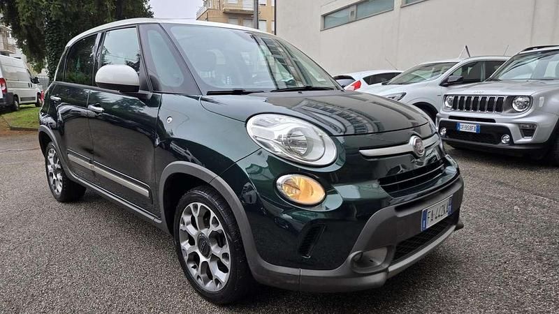 Usata Fiat 500L 105 CV (77 kW) 2015 Verde Monovolume