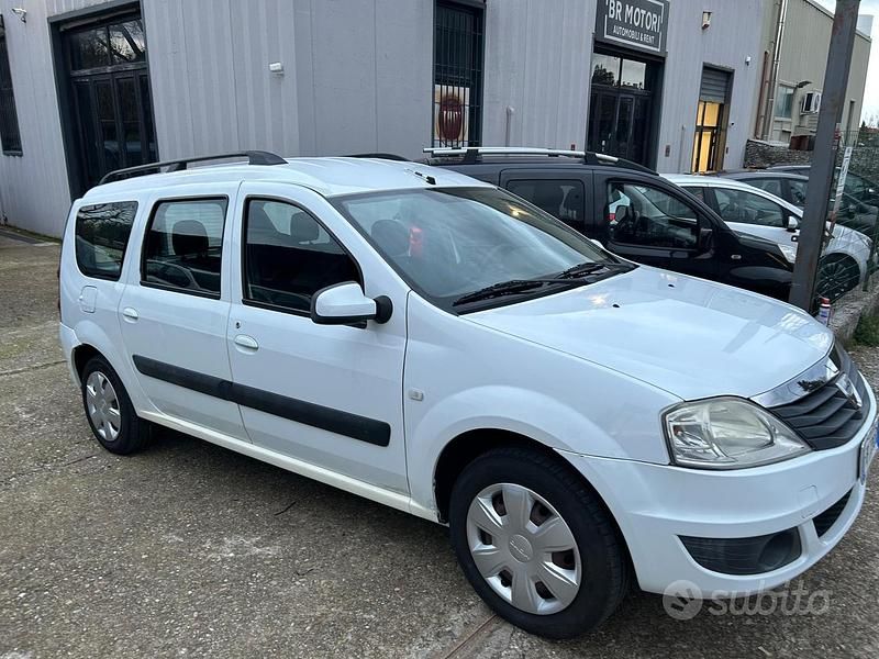 Usata Dacia Logan MCV Ambiance 87 CV (63 kW) 2011 Bianco Station wagon