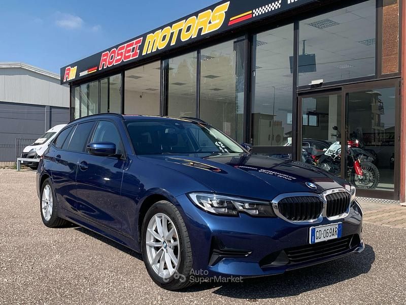 Begagnad BMW 320 190 HK (139 kW) 2020 Blå Kombi