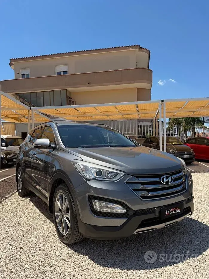 Usata Hyundai Santa Fe 150 CV (110 kW) 2015 Grigio SUV