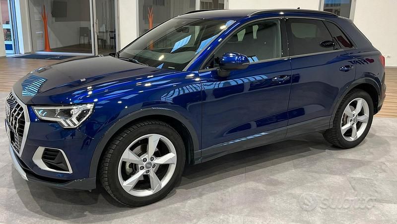 Usata Audi Q3 150 CV (110 kW) 2021 Blu SUV