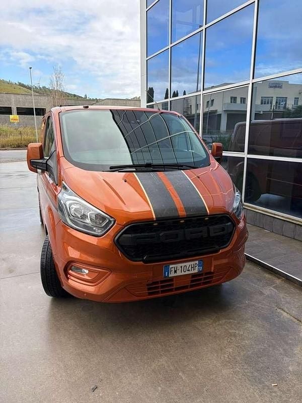 Occasion Ford Transit Custom Trend 170 ch (125 kW) 2019 Orange Van
